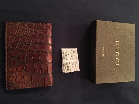 gucci crocodile wallet|original gucci wallet sale.